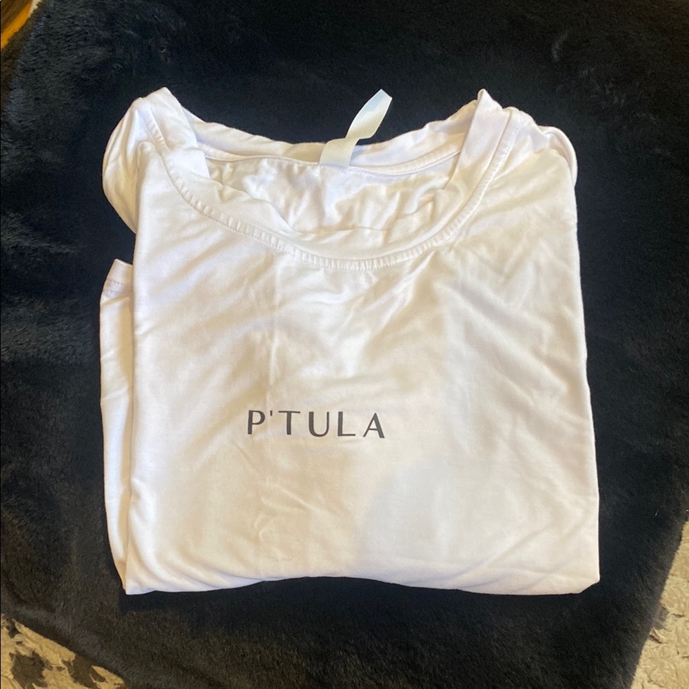 P'TULA White T-Shirt